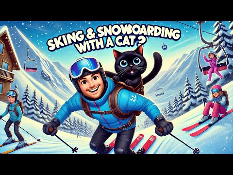 Skiing & Snowboarding With a Cat? 🎿