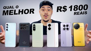 Melhores CELULARES até R$1800 de CADA MARCA!