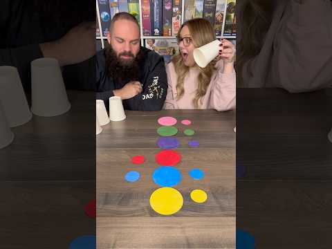 Match All Your Colors To Win This DIY Game!! #boardgames #gamenight #couple #fun