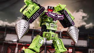 25CM One part transform Devastator！ST10 stop motion！