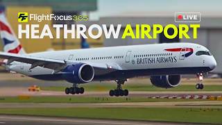 Heathrow Airport Live - CROSSWIND Wednesday 2nd September 2026