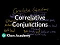 Exploring Correlative Conjunctions in Grammar