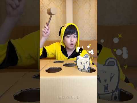 A story of Creature 👻- Mini Wood Toy Art & Skilled Handcraft /#shorts