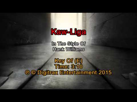 Hank Williams – Kaw-Liga (Backing Track)