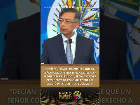 “¿CÓMO ERA POSIBLE QUE UN SEÑOR COMO PETRO TENGA DERECHO A SER ELEGIDO? PUES SE VOLVIÓ PRESIDENTE”