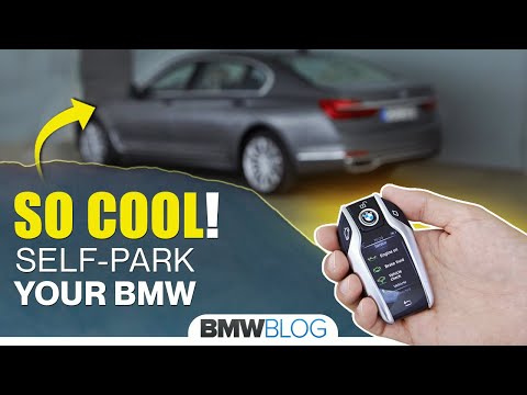 How to self-park your BMW with the BMW Display Key