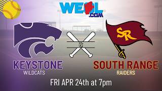 Keystone vs. South Range - High School Softball - April 24th, 2026 (AUDIO ONLY)