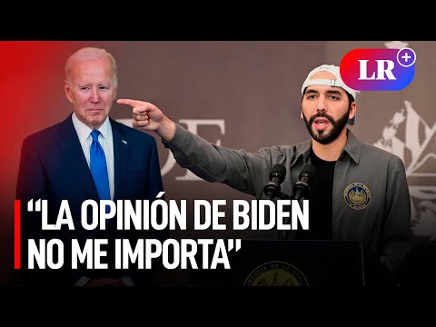Nayib Bukele criticó el mandato de Joe Biden y llamó obsoleta a la CNN
