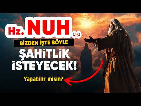 Hz. Nuh (as) bizden Şahitlik istiyor! Ayette bakın ne yazıyor!