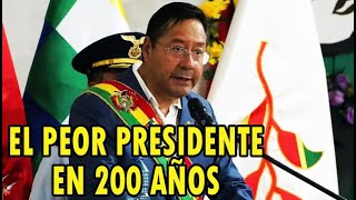 ¡BOMBA! EL PATÉTICO MENSAJE PRESIDENCIAL DE LUIS ARCE CATACORA