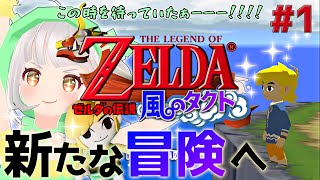 【ゼルダの伝説 風のタクト】新たなリンクとの出会い！私はこの時を待っていた！！#1【おうまゆう】