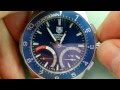 Tag Heuer Calibre S Regatta Factory reset hand setting and