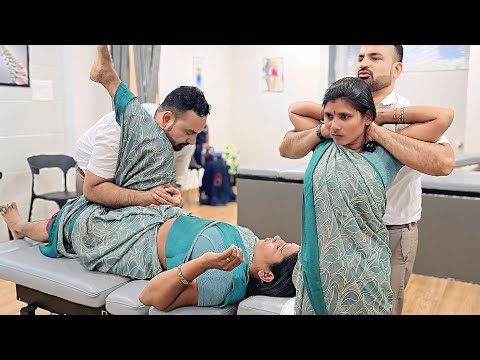 Unlocking Cervical Spine And Lumbar Spine Adjustment Dr.Mushtaqe India