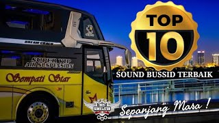 10 SOUND BUSSID TERBAIK SEPANJANG MASA VERSI BORU JAWA CHANNEL