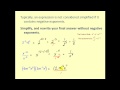 Understanding Negative Exponents