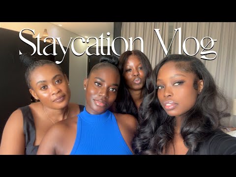 LAGOS VLOGS/TAKING A MUCH NEEDED STAYCATION WITH MY GIRLS