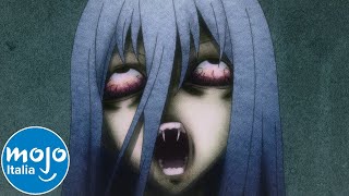 Top 10 MIGLIORI ANIME HORROR!