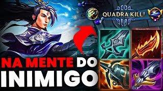 ENTREI NA MENTE DOS INIMIGOS COM MEU MASTER YI!