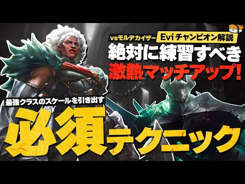 【アンベッサ vs モルデカイザー】絶対に練習するべき激熱マッチアップ！最強クラスのスケールを引き出す必須テクニックを解説！ 最強のアンベッサ講座【SHG Evi】