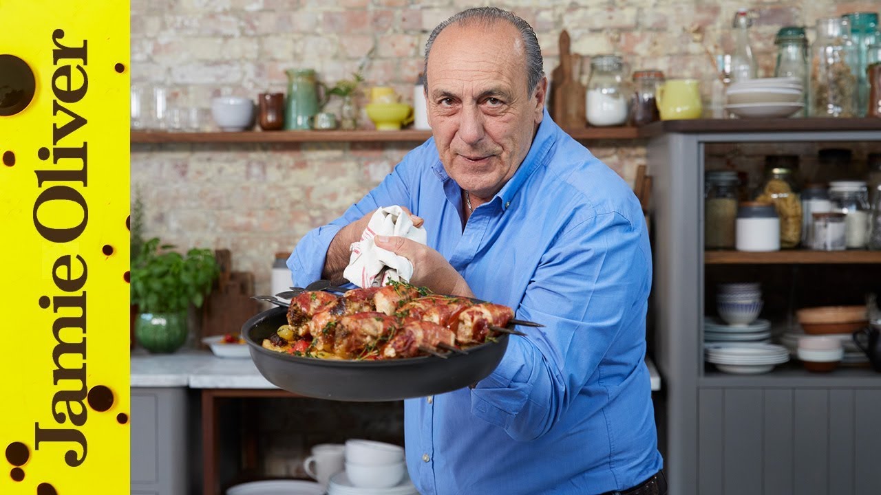 Chicken Skewers Gennaro Contaldo Jamie Cooks Italy