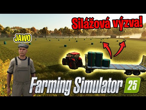 Rekordné balíkovanie siláže! | Farming Simulator 25  #13