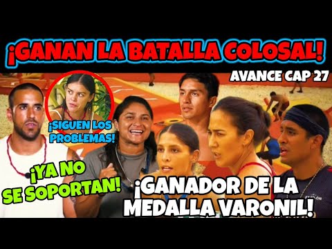 Exatlón México 💥 ELLOS GANAN LA BATALLA COLOSAL HOY ✅ GANADOR DE LA MEDALLA VARONIL CONFIRMADO!