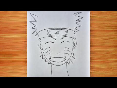 How to draw Naruto Drawing 🥷🏻 || how to draw naruto uzumaki step by step || Easy Anime Drawing