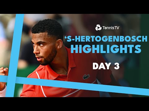 Fils Takes On Humbert; Khachanov, Griekspoor & More Feature | 'S-Hertogenbosh 2024 Day 3 Highlights