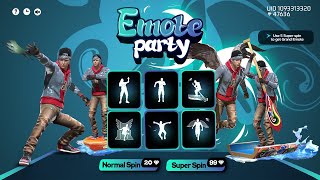 Ob50 100% Emote Party Event Free Fire | Next Mystery Shop Discount Event | Free Fire New Event
