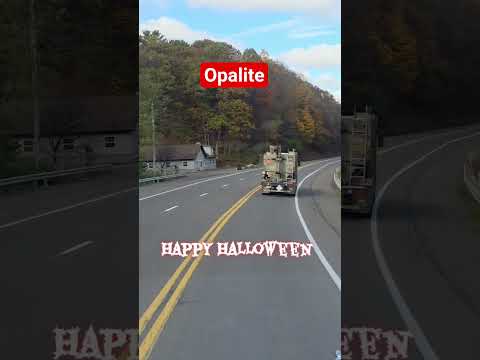 Opalite Happy Halloween #travel #roadtrip #trucker #truckdriver #truckerlife #usa