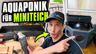 DIY Aquaponik Filter fürs Outdoor Aquarium
