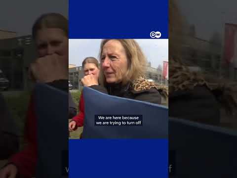 Protesters spray paint Tesla dealership in Berlin amid Musk anger | DW News
