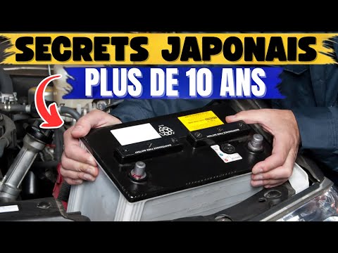 SECRET JAPONAIS pour faire la BATTERIE de votre voiture DURER plus de 10 ANS ! (Entretien Secret)