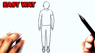 Human Drawing | Boy Drawing
