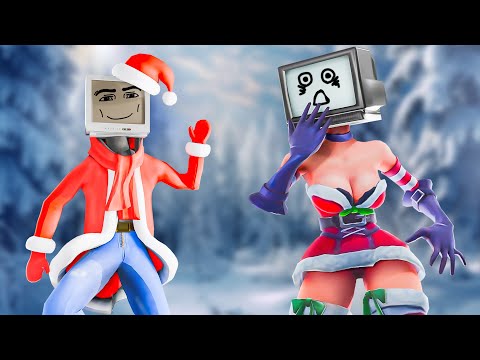 Merry Christmas Tv Woman - Incredibox Sprunki Animation