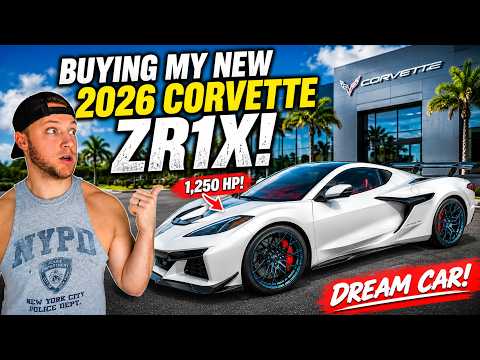 TAKING DELIVERY of My NEW 1,250HP Corvette ZR1X AMERICA EDITION!!!