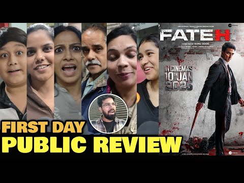 Fateh FIRST DAY Public Review ft Admin | Day 1 Late Night Show | Sonu Sood, Nasiruddin Shah