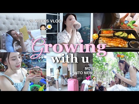 Growing with U👼🏻| 20 weeks vlog , ทำบุญปล่อยปู , ได้เวลาย้ายที่อยู่ใหม่ เพื่อต้อนรับจิ๋ว👧🏻