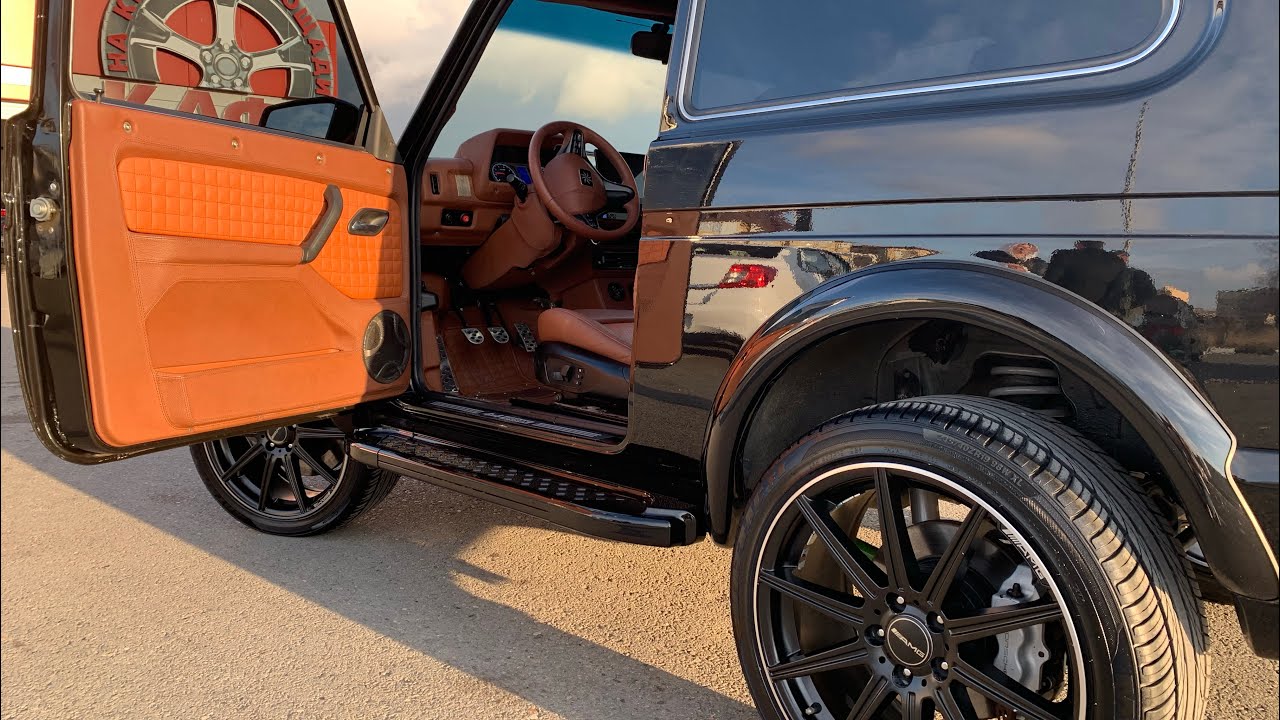 НИВА за 4 млн руб Круче московских Владельцу 11 лет. Диски AMG, сидения BMW тд