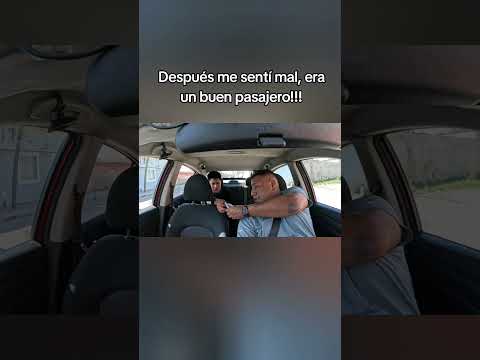 Me cerró la boca el pasajero!!!