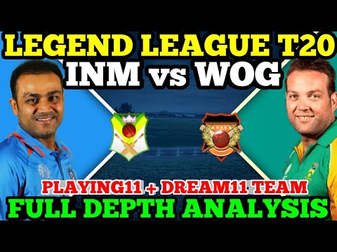 INM vs WOG Dream11 Team Prediction , INDIA MAHARAJA vs WORLD GAINTS T20, WOG vs INM DREAM11