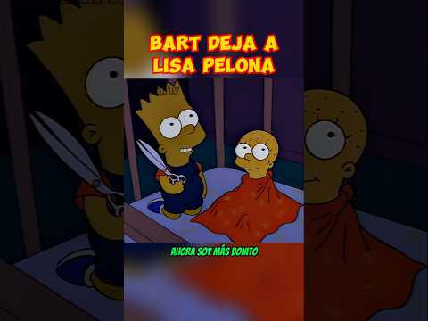 BART NO QUIERE A LISA Y DECIDE IRSE DE CASA PERO.. #simpsons #thesimpsons #videoviral