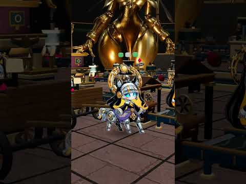 A golden statue towers over the gem factory | AUREUS GEMWORKS #Shorts