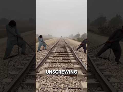 They are removing the train line. #shorts