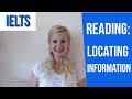 Locating Information in IELTS Tasks