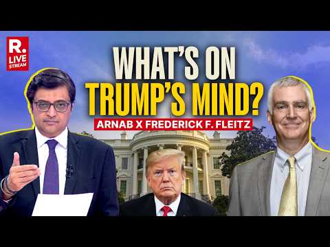 Iran War LIVE: Arnab Exclusive With Former Trump Insider Frederick H. Fleitz