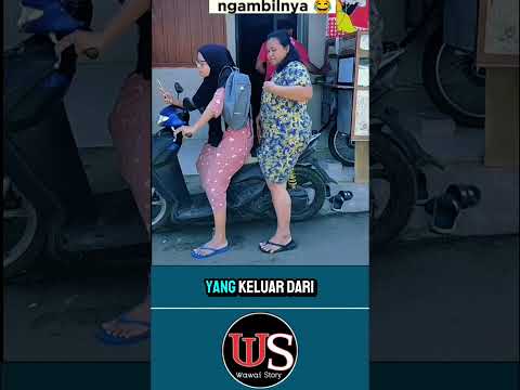 NGGAK NYANGKA LIAT ISI TASNYA BIKIN NGERI #lucu #ngakak