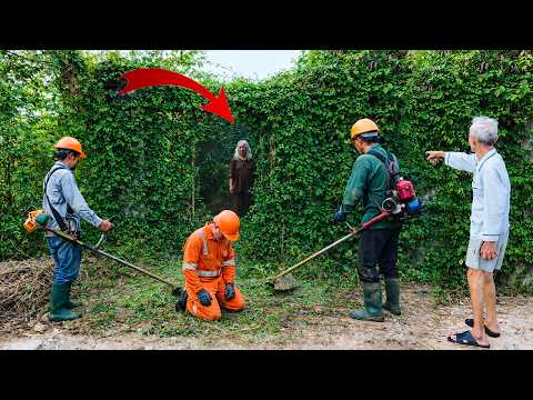 Time Lapse: 72 Hours Cutting Grass at the Haunted Vine House – Who Was Standing There?