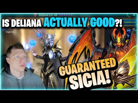 Is she the BEST promo champ yet? Shards for Sicia! | RAID Shadow Legends