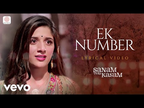 Ek number, Lyrical Video - Mawra, Harshvardhan | Neeti Mohan | Himesh Reshammiya